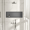 Półka wnękowa Ciemnoszara 90x30x10cm WALL-BOX ONE