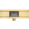 Odpływ liniowy łazienkowy złoty 70 cm BASIC Drain Gold