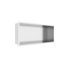 Półka wnękowa ze stali nierdzewnej 45x20x10 cm WALL-BOX ONE Inox