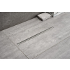Odpływ liniowy łazienkowy pod płytki 100 cm chrom BASIC S&L