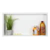 WALL-BOX No Rim White - Półka wnękowa bezramkowa biała 60x30x7 cm
