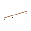 Odpływ liniowy 80 cm miedziany Slim&Low ProLine