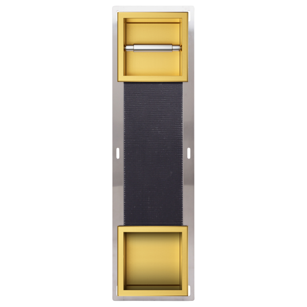Magazynek z podajnikiem papieru złoty WALL-BOX PAPER 2 Gold