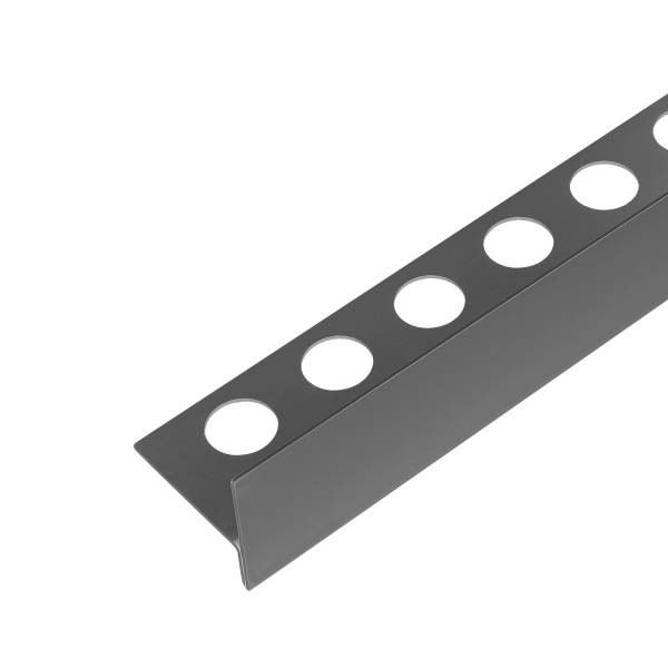 Listwa spadkowa podłogowa lewa 120 cm Ciemnoszara