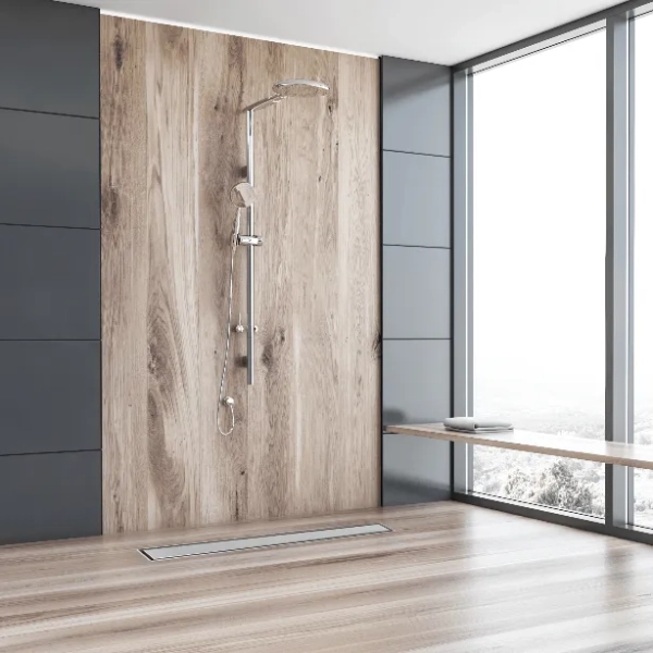 Odpływ liniowy 100 cm z obrotowym syfonem dwustronny chrom 360 Drain 2w1