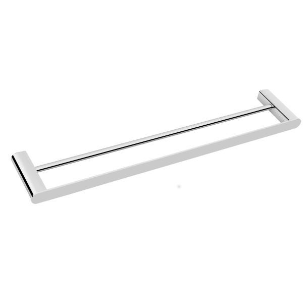 WIESZAK ŚCIENNY ŁAZIENKOWY DO ŁAZIENKI NA RĘCZNIKI QARX model 3 - CHROM