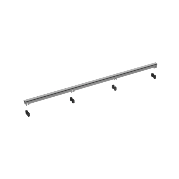 Odpływ liniowy 70 cm grafitowy Slim&Low ProLine Gun Metal