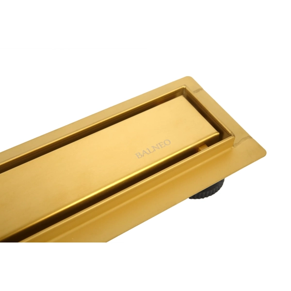 Odpływ liniowy 70 cm dwustronny złoty Duplex Next 2w1