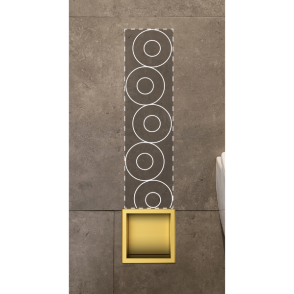 Magazynek na papier złoty WALL-BOX PAPER 3 Gold