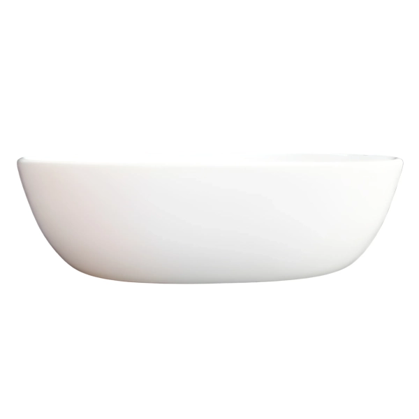 Umywalka nablatowa FIORA  48 x 35 cm  biała, ceramiczna