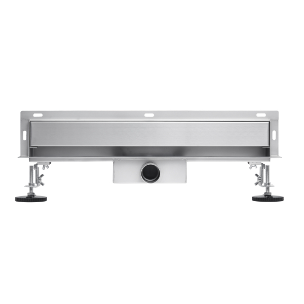 Odpływ liniowy ścienny chrom 60 cm BASIC Wall Inox