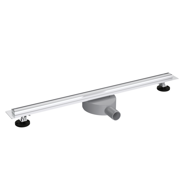 Odpływ liniowy WĄSKI SLIM podłogowy Inox 60 cm BASIC S&L