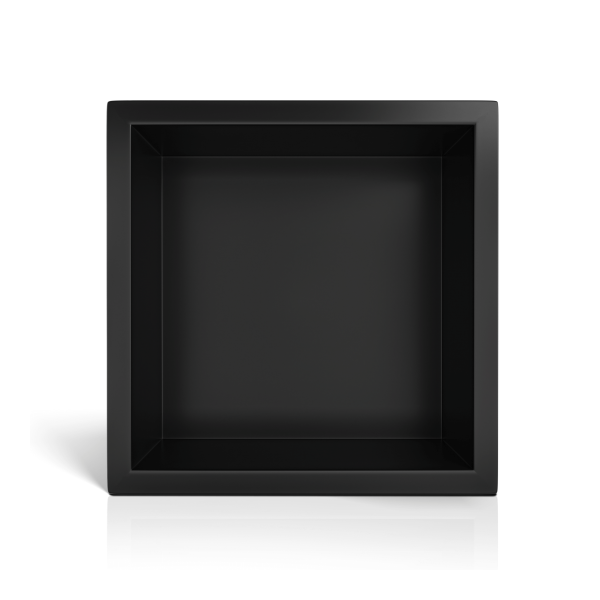 Półka pojedyncza czarna 30x30x7 cm WALL-BOX ONE Black