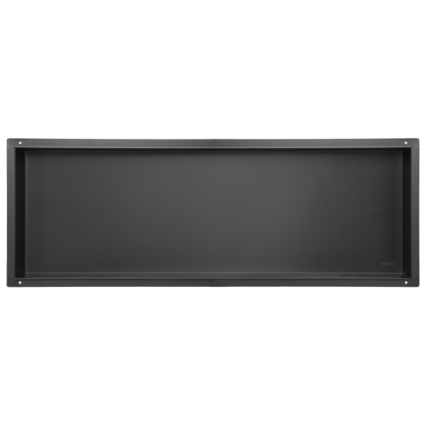 Półka wnękowa bezramkowa czarna 90x30x7 cm WALL-BOX No Rim Black