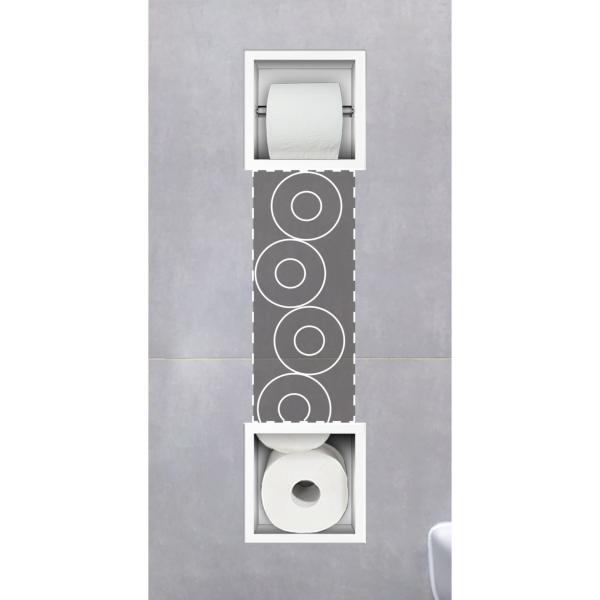 Magazynek z podajnikiem papieru biały WALL-BOX PAPER 2 White