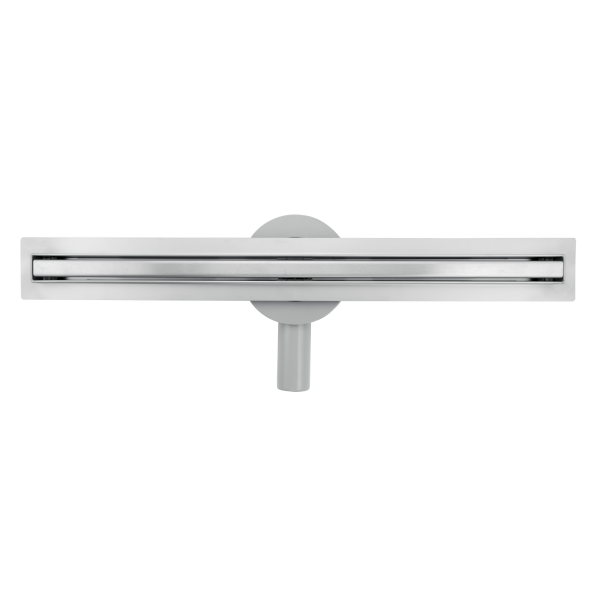 Odpływ liniowy wąski slim podłogowy Inox 70 cm BASIC S&L