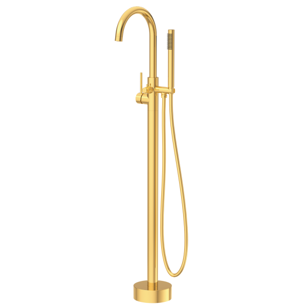 Bateria wannowa wolnostojąca luksusowa ZŁOTY POŁYSK