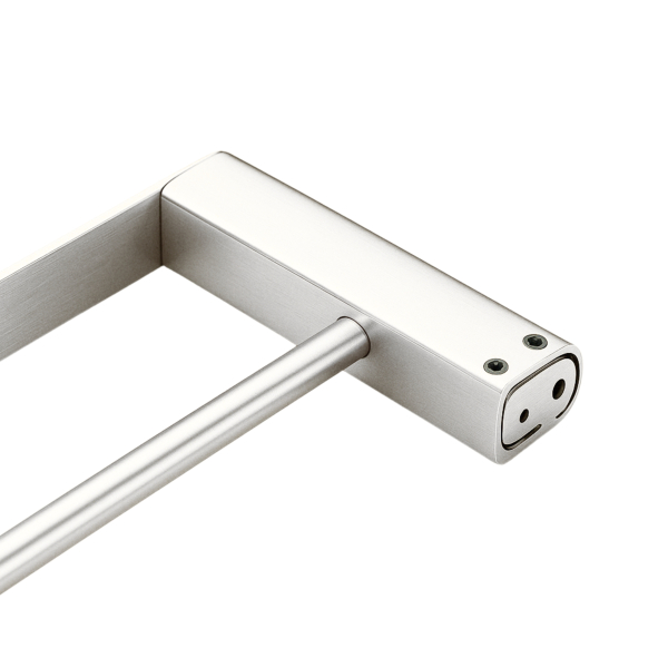 WIESZAK ŚCIENNY ŁAZIENKOWY DO ŁAZIENKI NA RĘCZNIKI QARX model 3 - CHROM