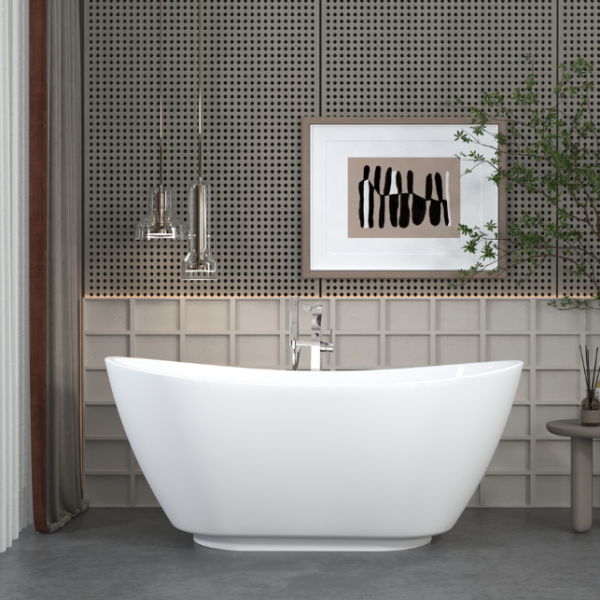 Wanna wolnostojąca 170 x 72 cm biała