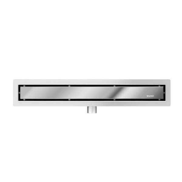 Odpływ liniowy 100 cm dwustronny lustrzane srebro Duplex Next 2w1