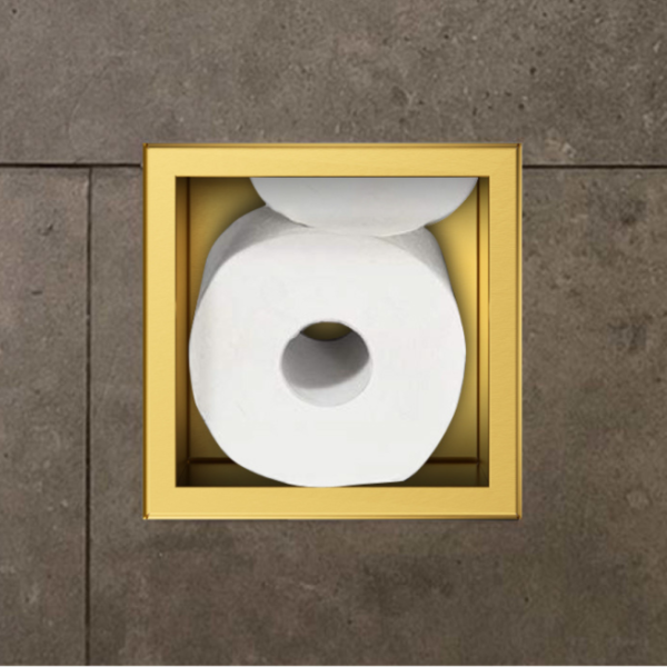 Magazynek na papier złoty WALL-BOX PAPER 3 Gold