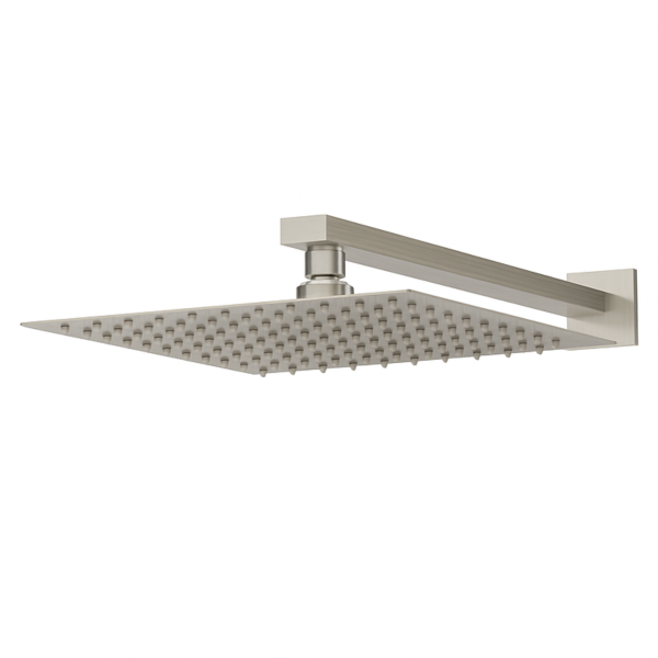 Deszczownica prysznicowa nowoczesny design stal nierdzewna INOX KWADRATOWA