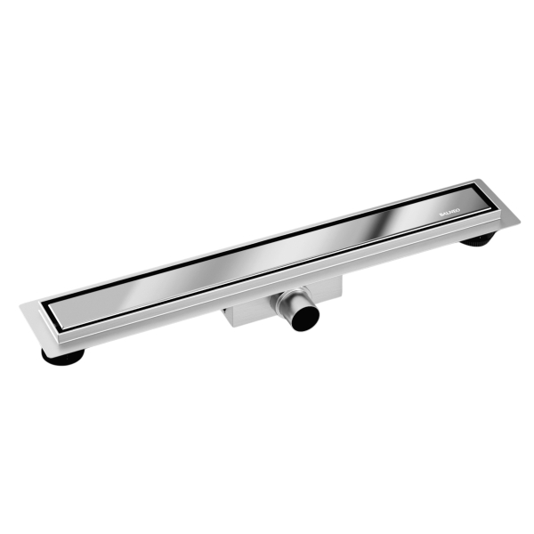 Odpływ liniowy 100 cm dwustronny lustrzane srebro Duplex Next 2w1