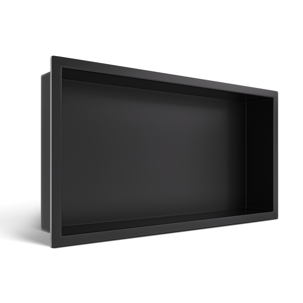 Półka pojedyncza czarna 60x30x10 cm WALL-BOX ONE Black