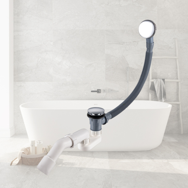 Syfon wannowy Chrom- model 2