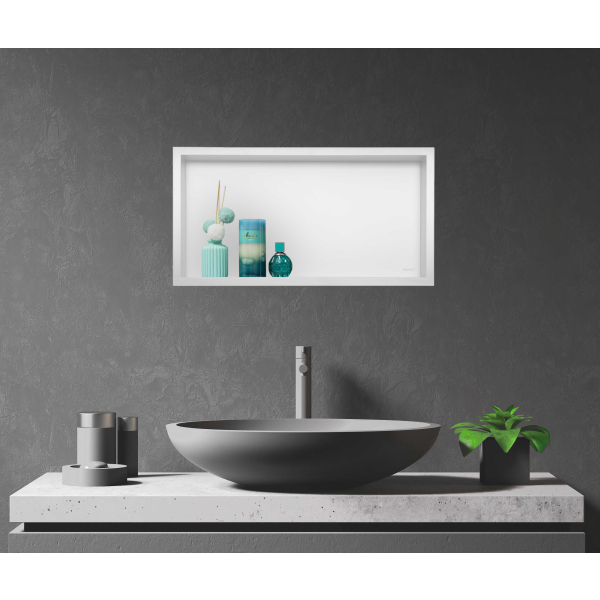 Półka pojedyncza biała 60x30x10 cm WALL-BOX ONE White
