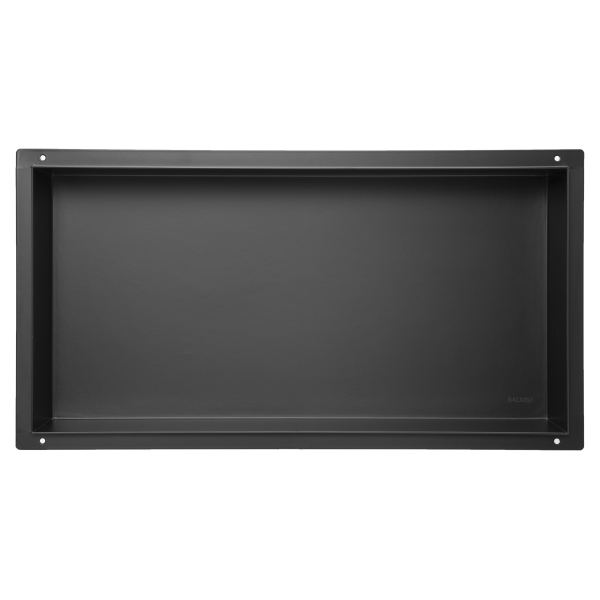 Półka wnękowa bezramkowa czarna 60x30x10 cm WALL-BOX No Rim Black
