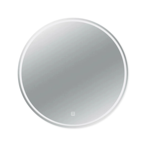 Lustro podświetlane SUN 70 cm BIAŁY Antypara, Ściemnianie, Zmiana barwy