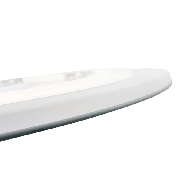 Lustro podświetlane BIAŁE 60 cm LARA - Ściemnianie, Zmiana Barwy