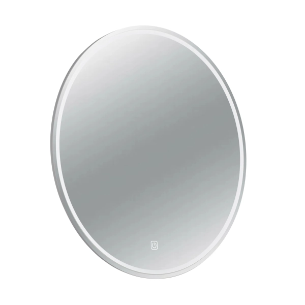 Lustro podświetlane 60 cm BIAŁE EMMA - Ściemnianie, Zmiana barwy