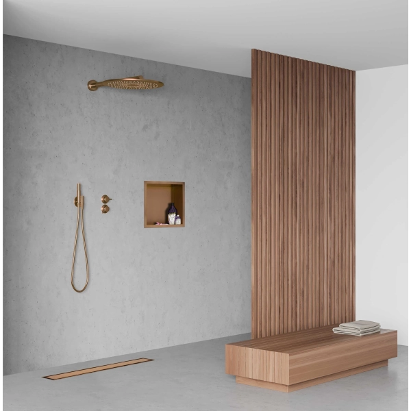 Odpływ liniowy 80 cm dwustronny miedziany Duplex Next 2w1