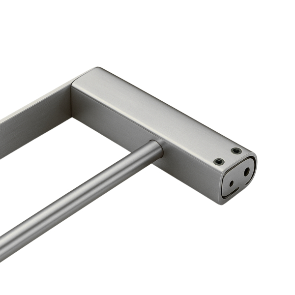 WIESZAK ŚCIENNY ŁAZIENKOWY DO ŁAZIENKI NA RĘCZNIKI QARX model 3 - INOX