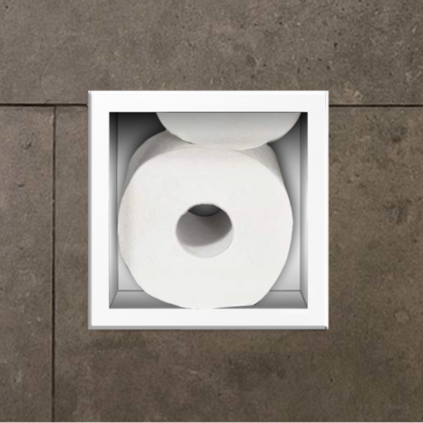 Magazynek na papier biały WALL-BOX PAPER-3 White