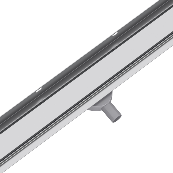 Odpływ liniowy podłogowy przyścienny Inox 70 cm BASIC