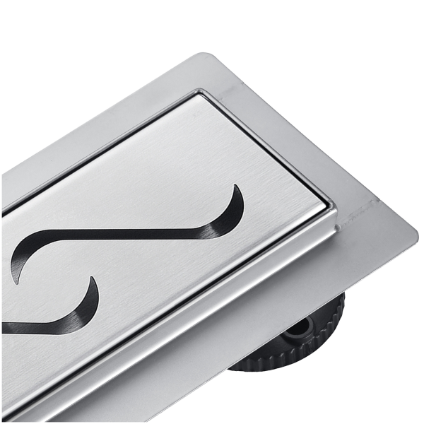 Maskownica dekoracyjna do odpływu liniowego S 70 cm BASIC Decor Inox