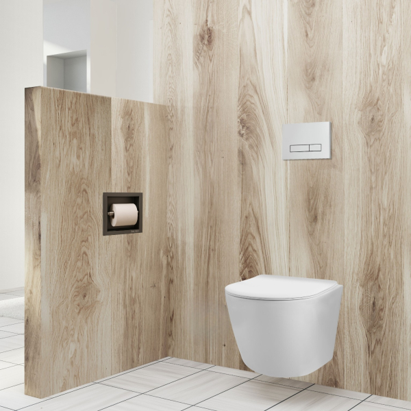 Magazynek na papier Ciemnoszary WALL-BOX PAPER 1