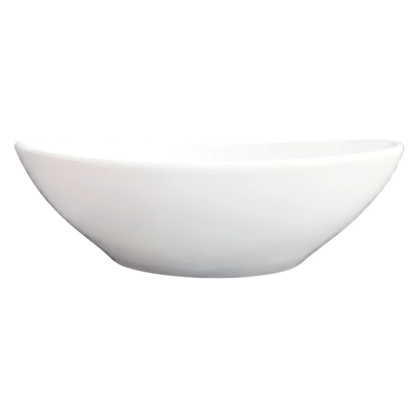 Umywalka nablatowa LOREN  42 x 33 cm biała, ceramiczna
