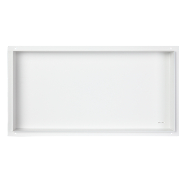 Półka wnękowa bezramkowa biała 60x30x10 cm WALL-BOX No Rim White