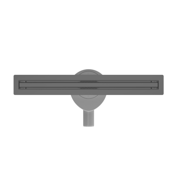 Odpływ liniowy do łazienki grafitowy 60 cm BASIC S&L