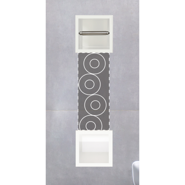 Magazynek z podajnikiem papieru biały WALL-BOX PAPER 2 White