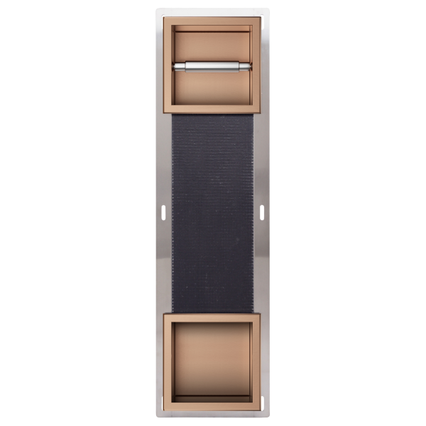 Magazynek z podajnikiem papieru miedziany WALL-BOX PAPER 2 Copper