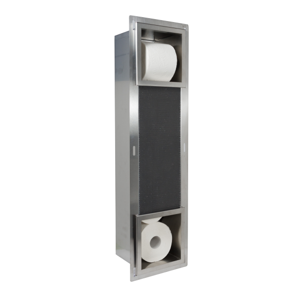 Magazynek z podajnikiem papieru WALL-BOX PAPER 2 Inox