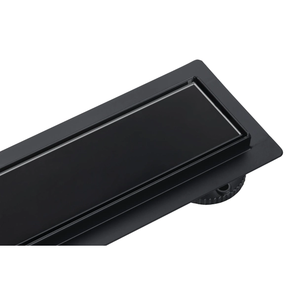 Odpływ liniowy 60 cm ze szklanym panelem Double Dark G-Drain Next