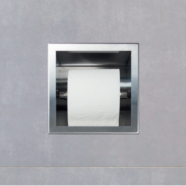 Magazynek z podajnikiem papieru WALL-BOX PAPER 2 Inox