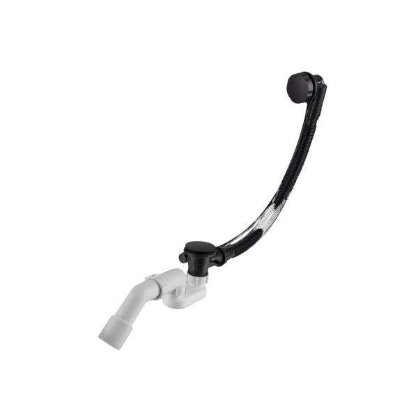 Syfon wannowy czarny Black- model 1