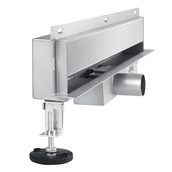 Odpływ liniowy ścienny chrom 60 cm BASIC Wall Inox